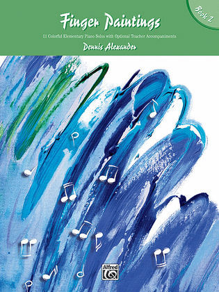 Book cover for Finger Paintings, Book 2