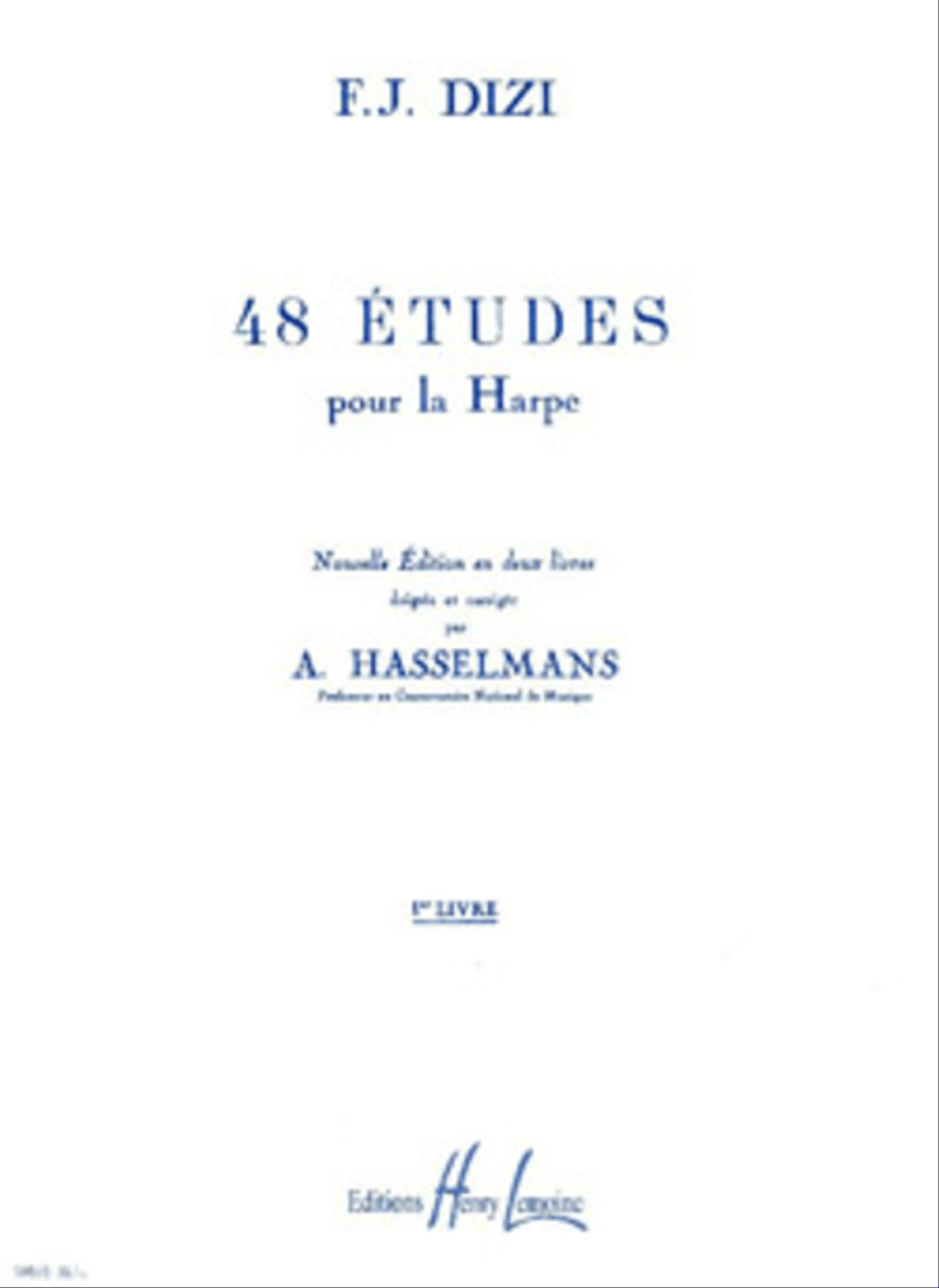 Etudes (48) - Volume 1 Harp scores gallery preview page 1