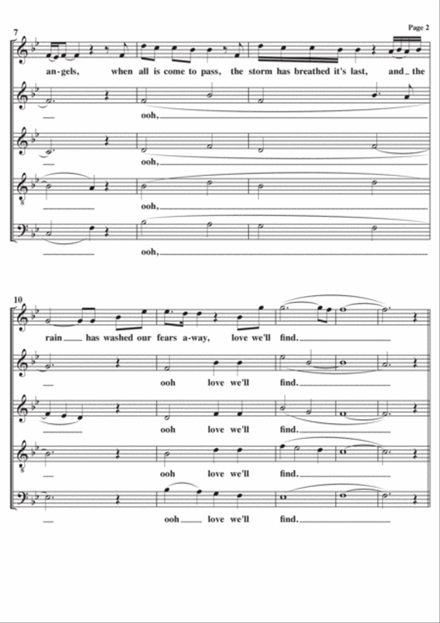 Nella Fantasia 4-Part scores gallery preview page 2