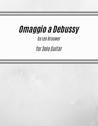 Omaggio A Debussy