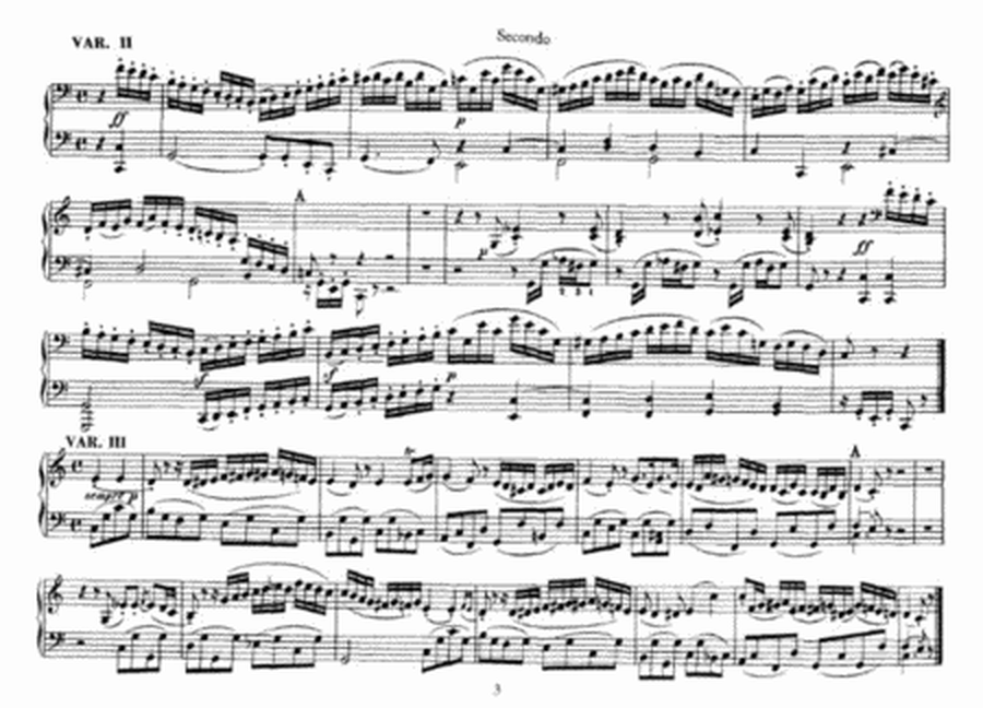 L. v. Beethoven - Variations in C Major, on a theme of Count von Waldstein, WoO.67 (piano duet)