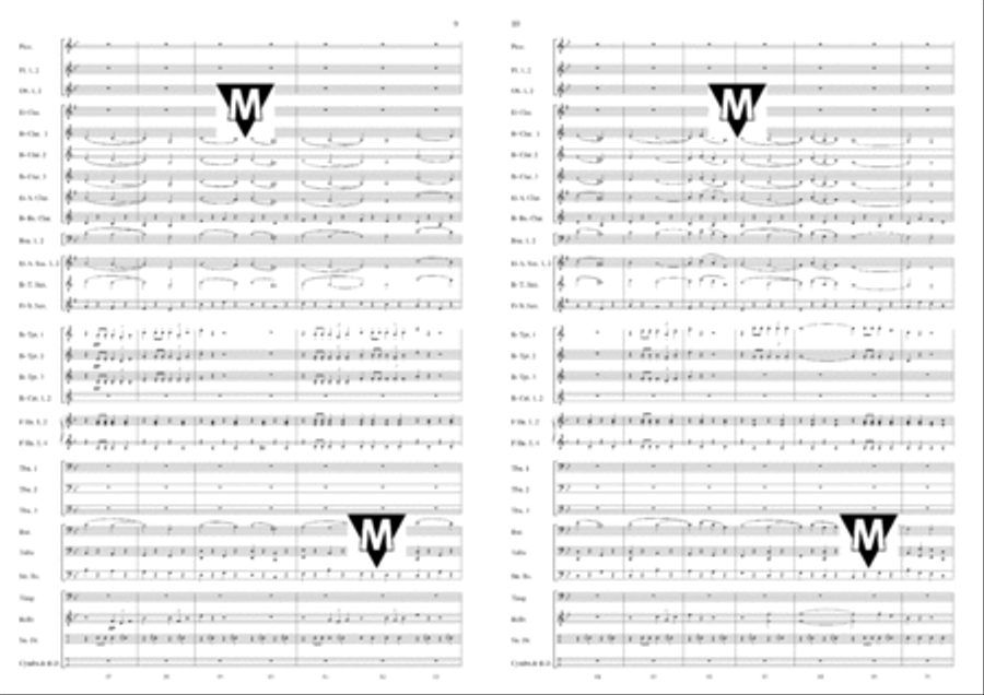 Ceresio Concert Band scores gallery preview page 6