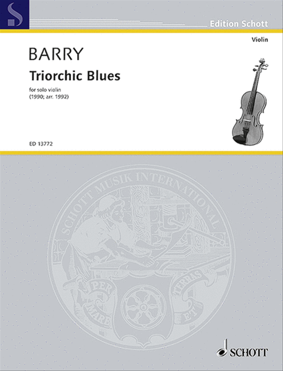 Triorchic Blues Violin Solo scores gallery preview page 1