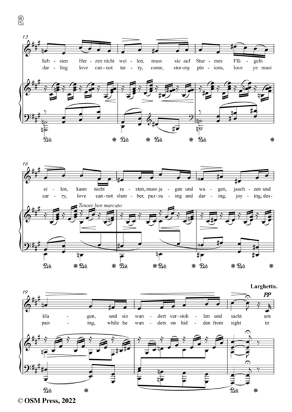 Franz-Um Mitternacht,in A Major,Op.16 No.6,from 6 Gesange