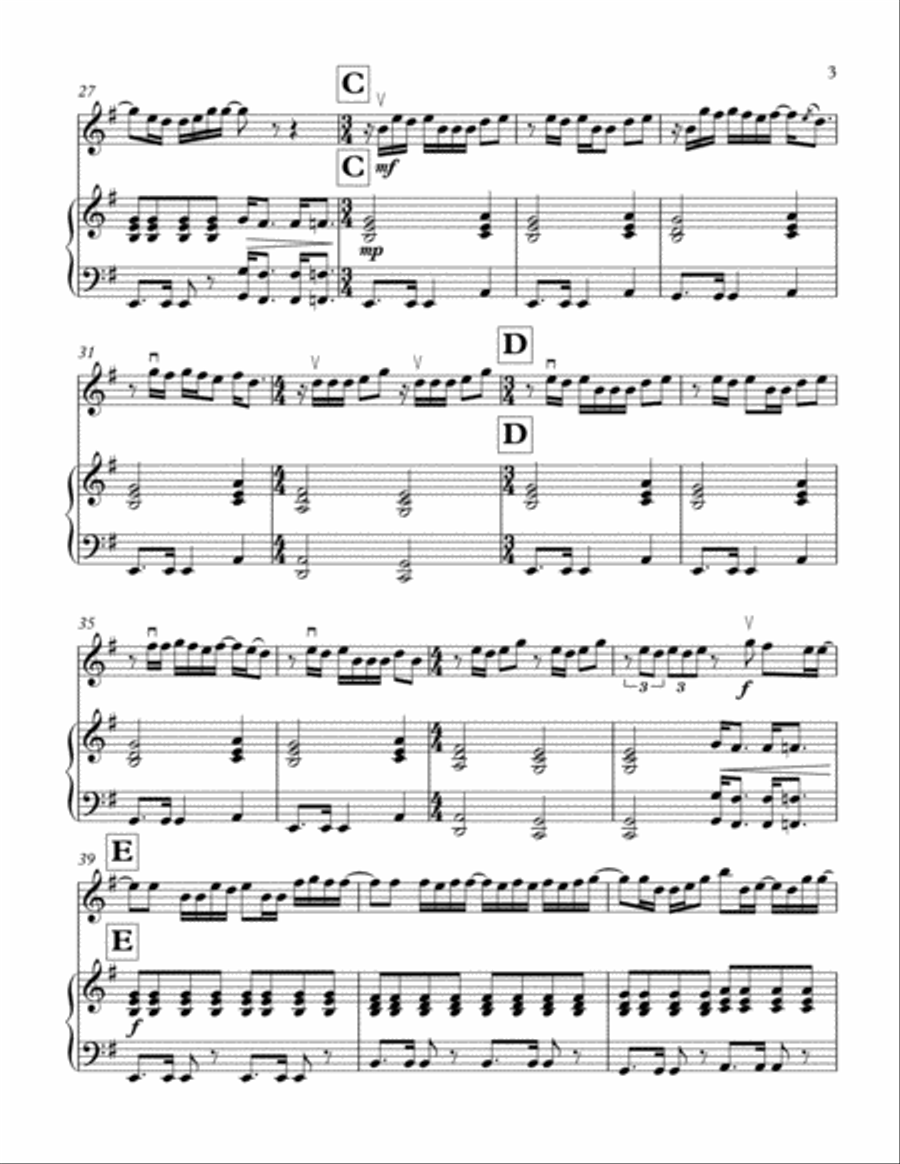 Take Me To Church Violin Solo scores gallery preview page 4