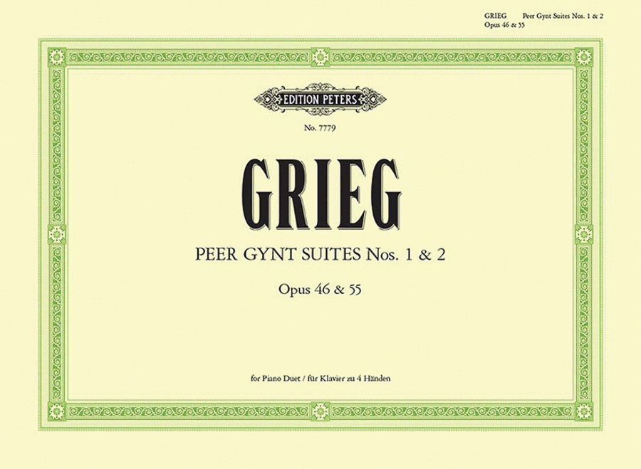 Peer Gynt Suites Nos. 1 & 2 (piano duet)