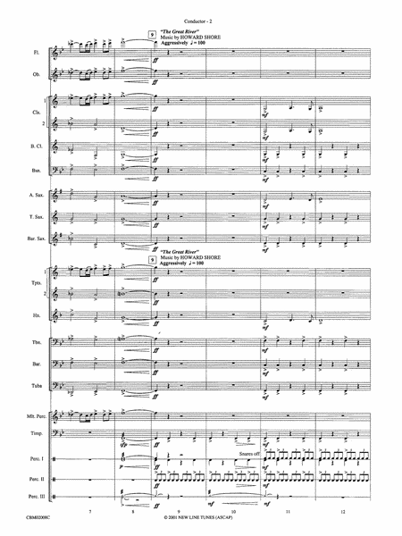 The Lord of the Rings: The Fellowship of the Ring, Highlights from: Score