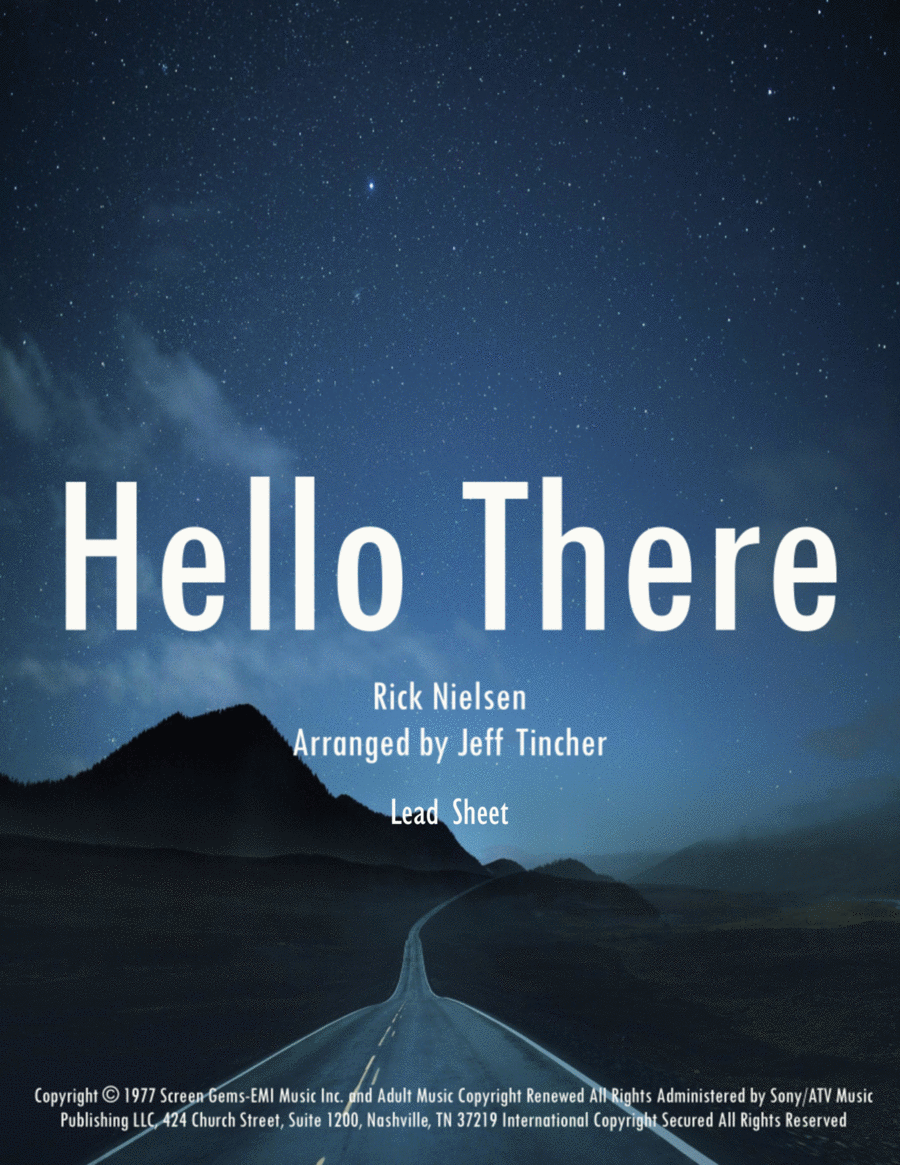 Hello There Piano scores gallery preview page 1