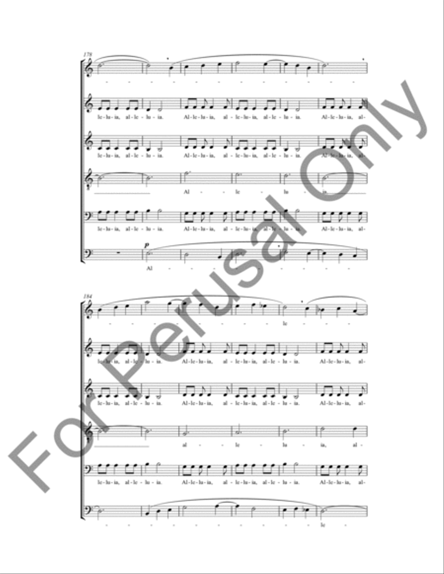 Salmo 150 4-Part scores gallery preview page 16