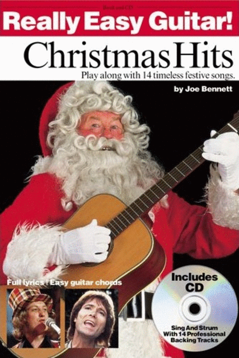 Really Easy Guitar Christmas Hits Book/CD