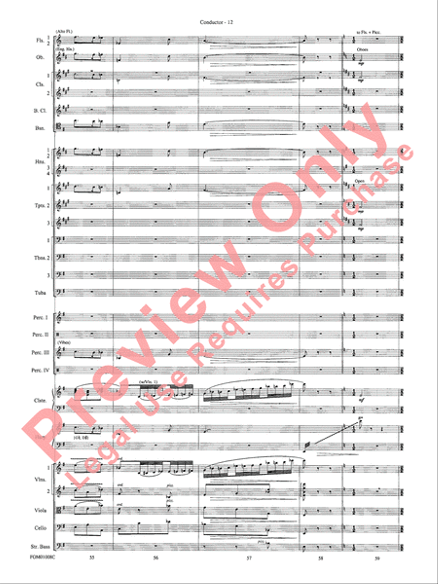 Harry Potter Symphonic Suite Full Orchestra scores gallery preview page 15
