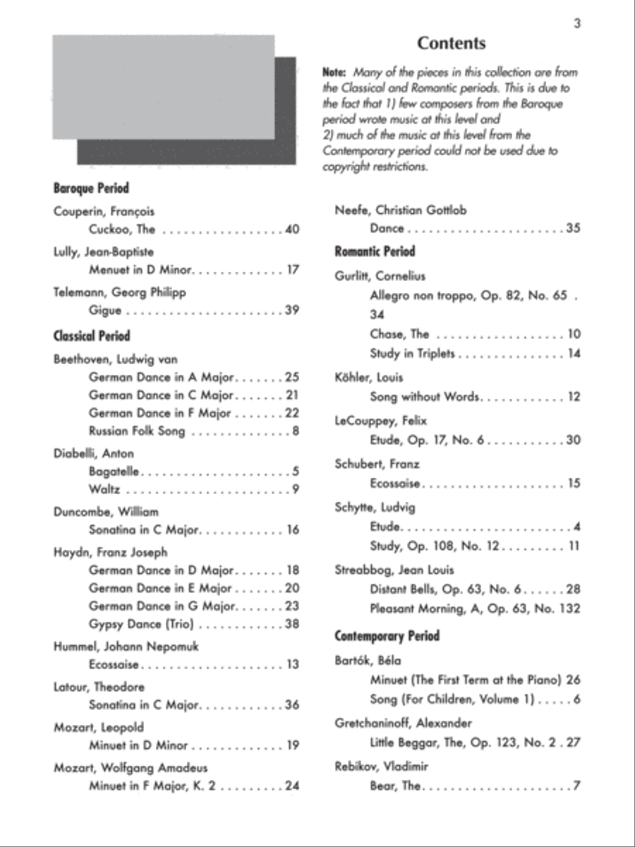First Favorite Classics, Book 2 Easy Piano scores gallery preview page 6