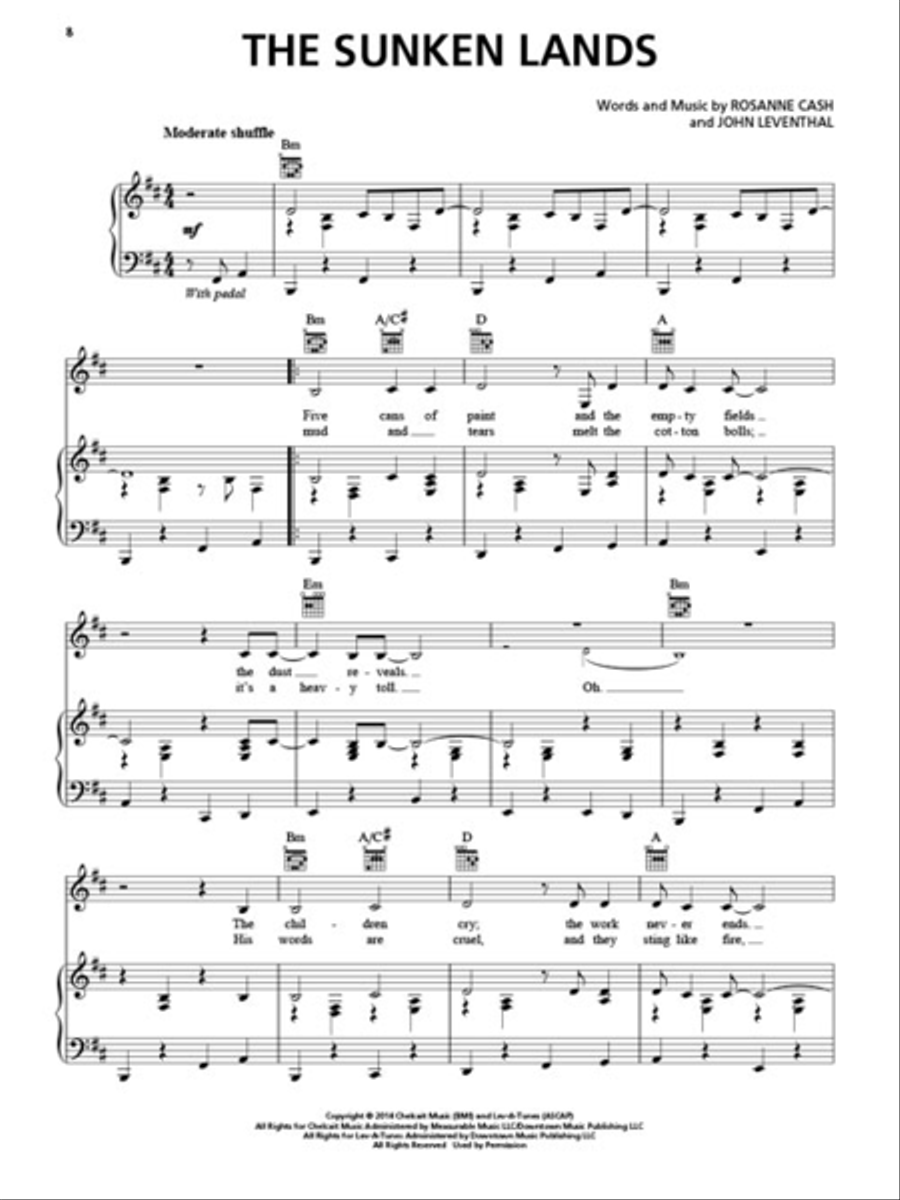 Rosanne Cash - The River and the Thread Piano, Vocal, Guitar scores gallery preview page 5