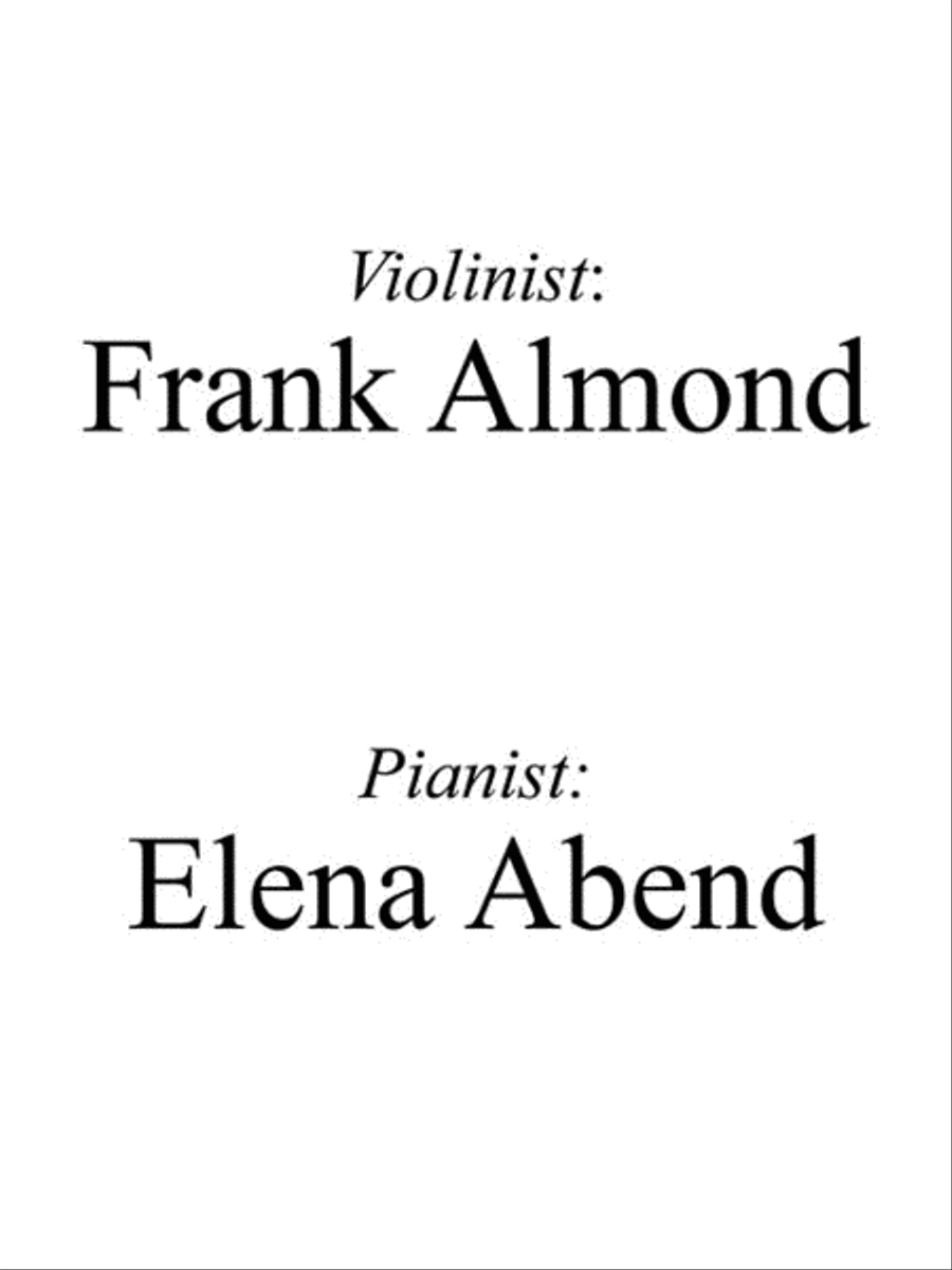 The Violin Collection – Intermediate to Advanced Level Violin Solo scores gallery preview page 6