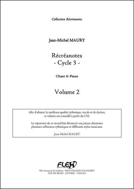 Recreanotes - Cycle 3 Volume 2 - Children
