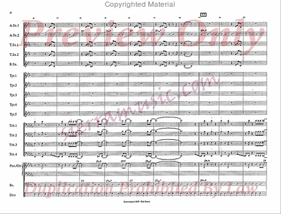 Intermission Riff Jazz Ensemble scores gallery preview page 11