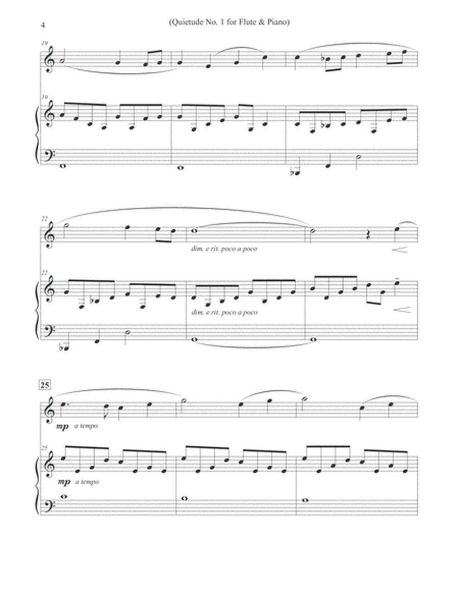 Quietudes, Nos. 1-12 - Flute & Piano image number null