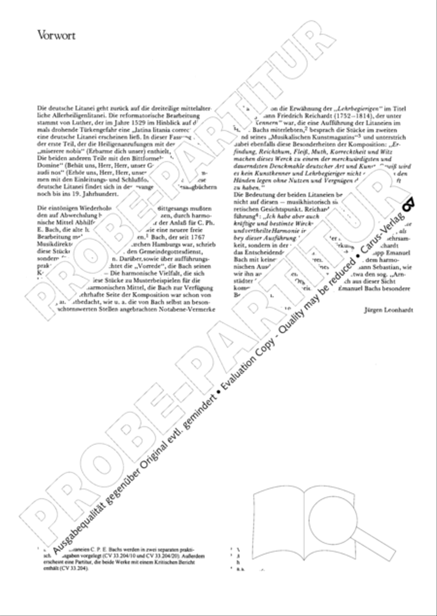 Lord of all, be merciful (Die alte Litanei 1) 4-Part scores gallery preview page 3