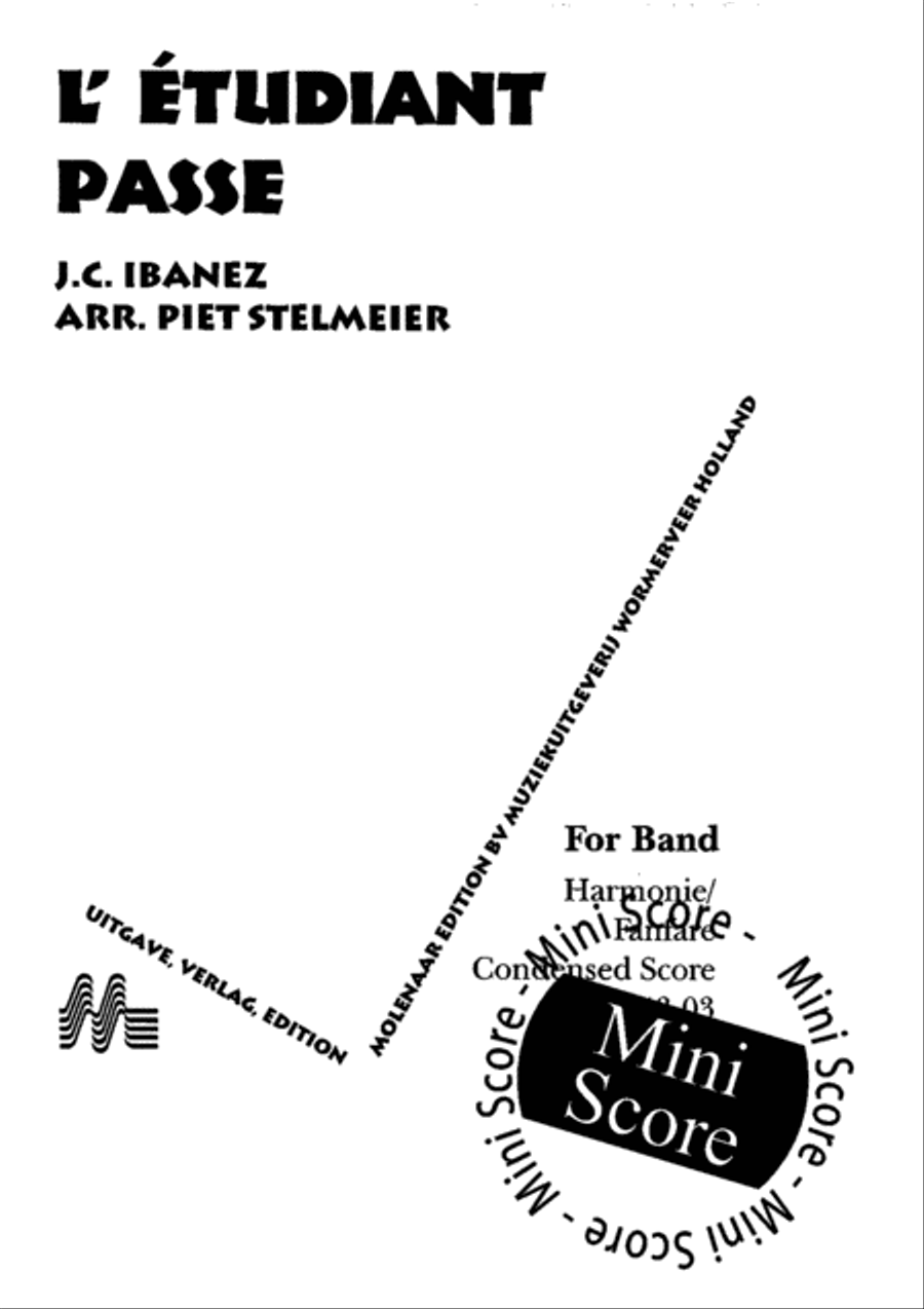 L'Etudiant Passe Fanfare Band scores gallery preview page 3