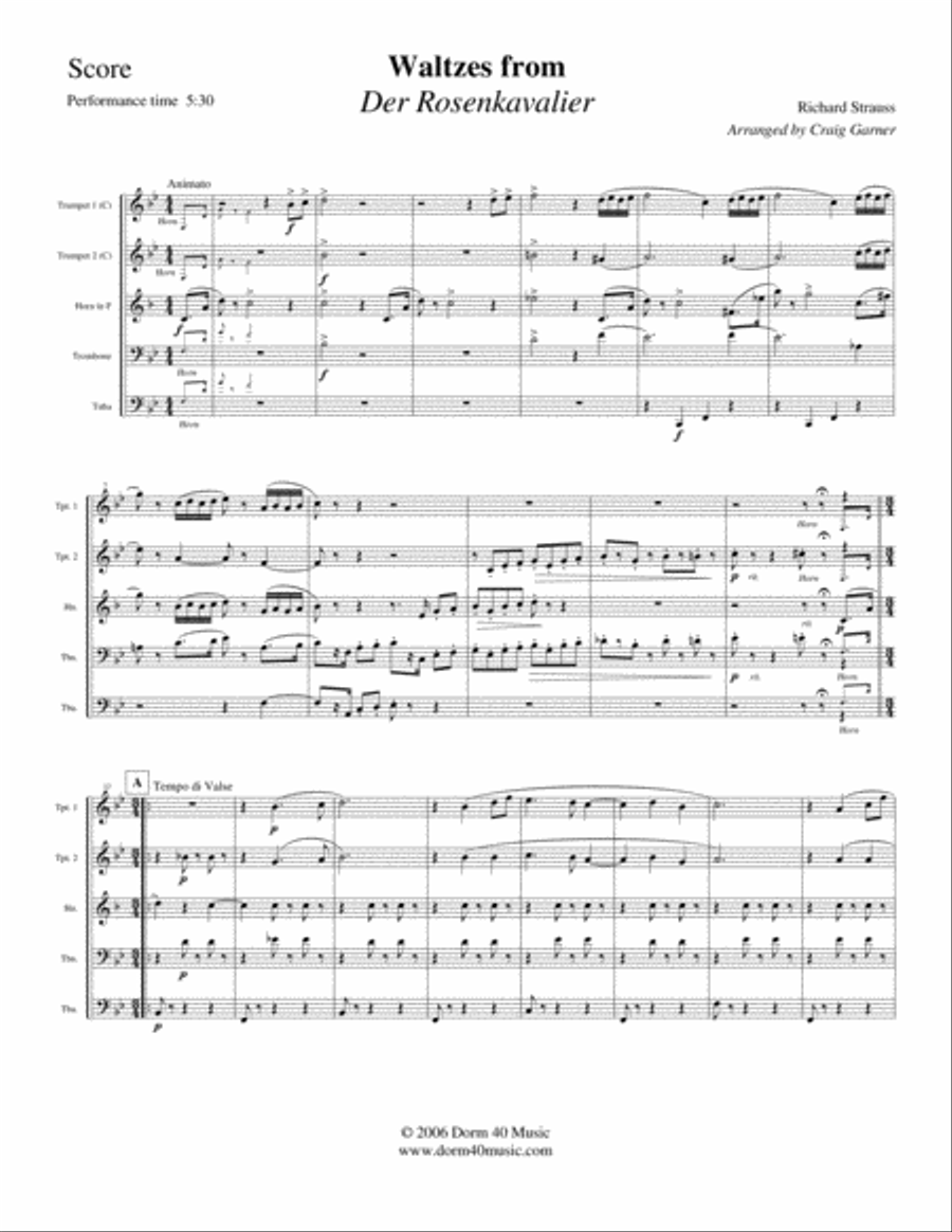 Waltzes from 