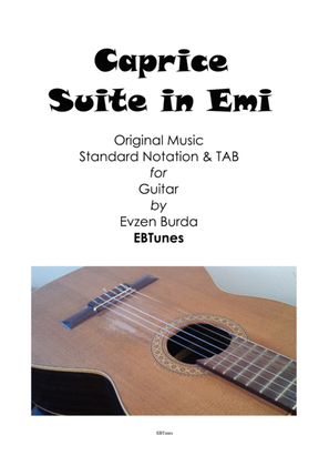 Caprice Suite in Emi - Sheet Music + TAB