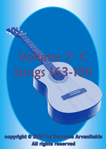 Folk Songs For Classical Guitar - Volume 7 (Songs 163-189) image number null