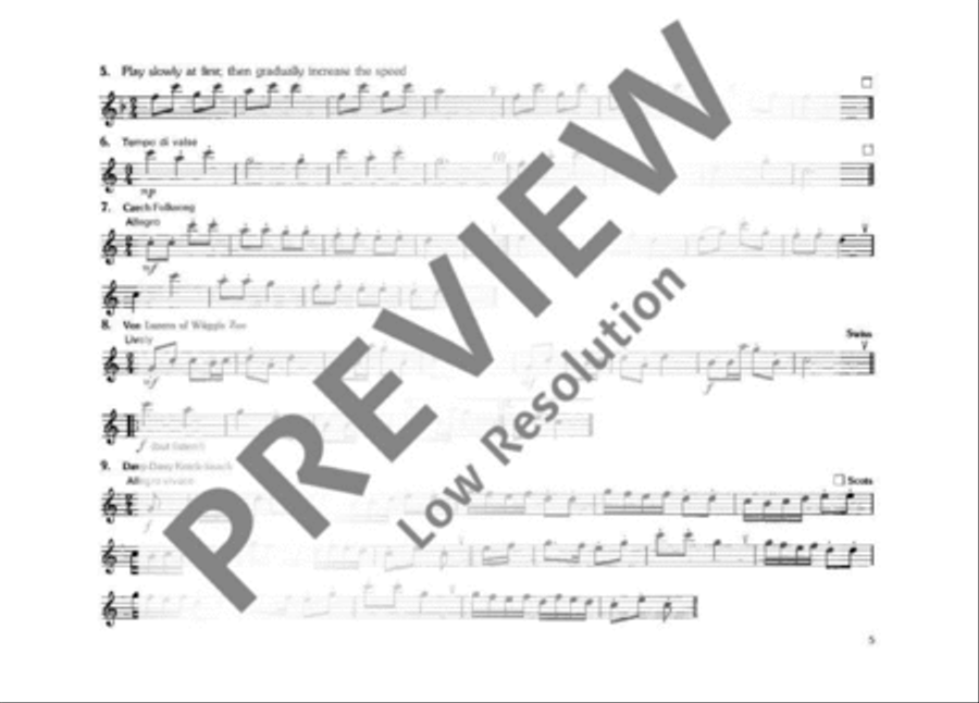Enjoy the Recorder Alto Recorder scores gallery preview page 6