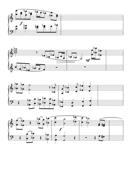 intermediate piano piece