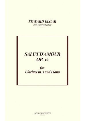 Book cover for Salut D' Amour (for Clarinete in A and Piano)