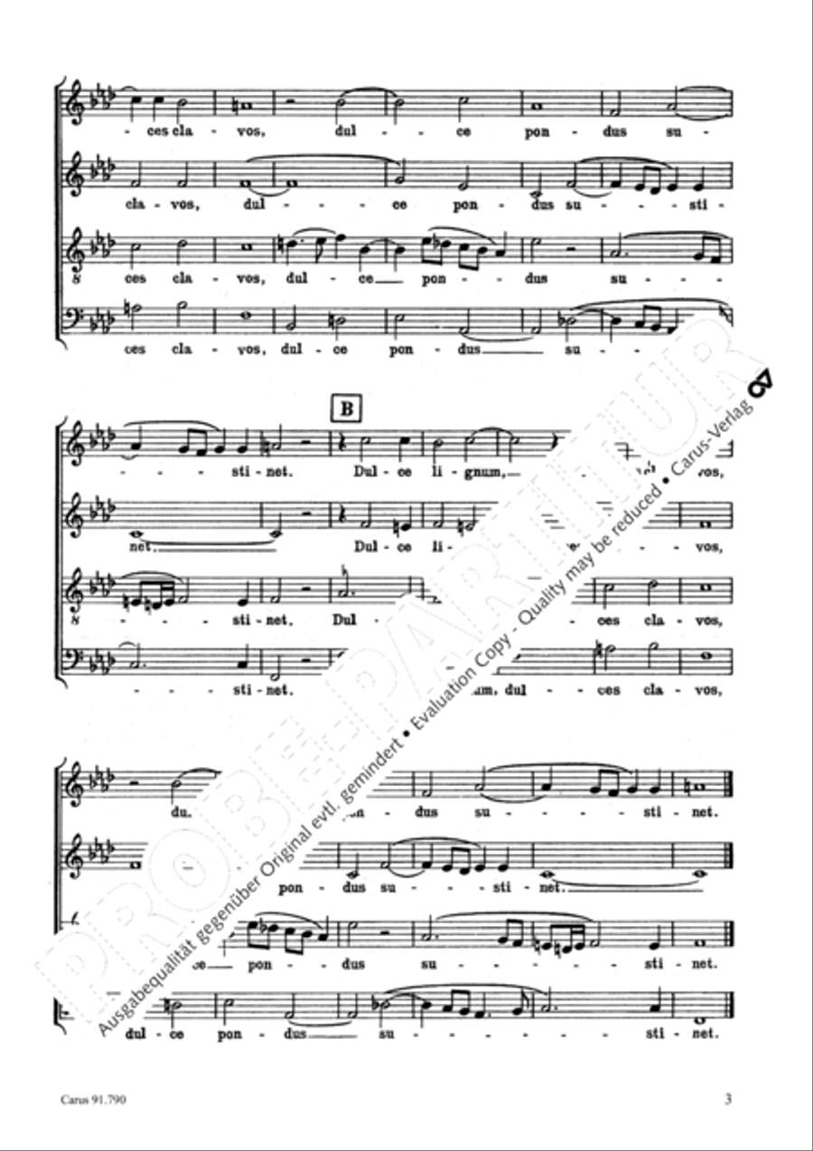 Crux fidelis 4-Part scores gallery preview page 4