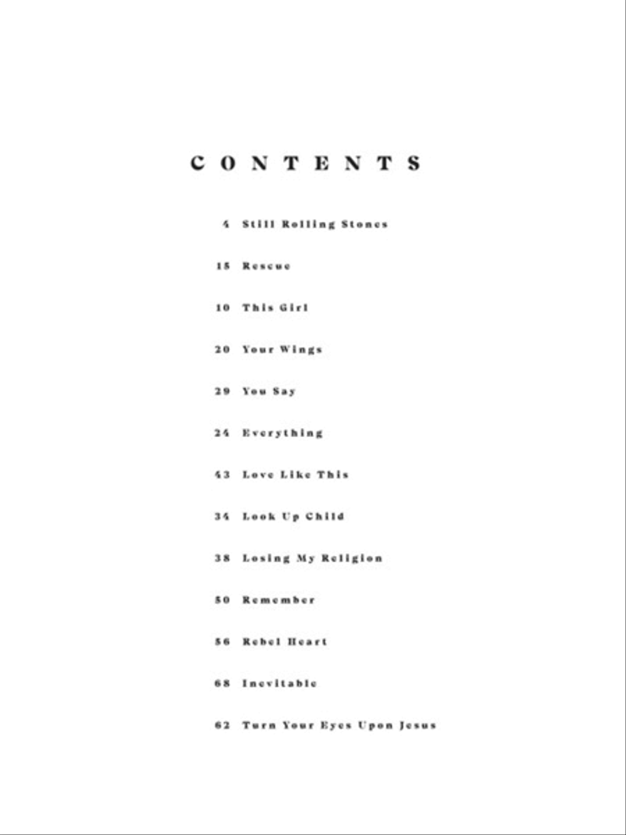 Lauren Daigle – Look Up Child Piano, Vocal, Guitar scores gallery preview page 2