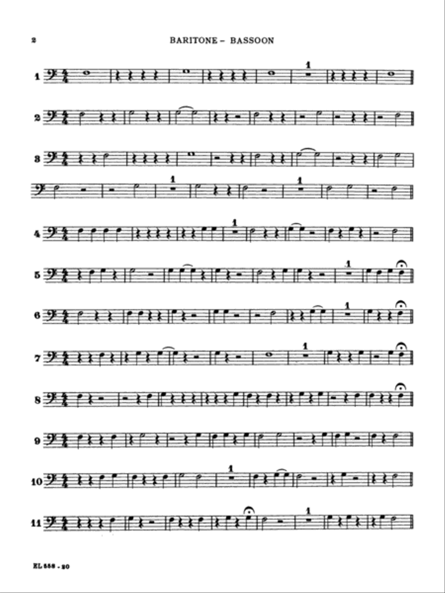101 Rhythmic Rest Patterns Concert Band Methods scores gallery preview page 3