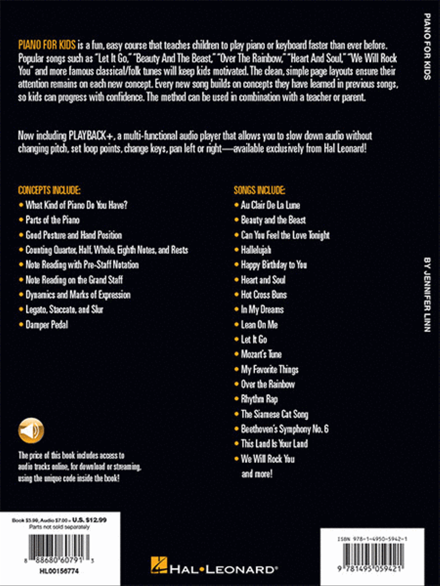 Hal Leonard Piano for Kids Piano Method scores gallery preview page 6