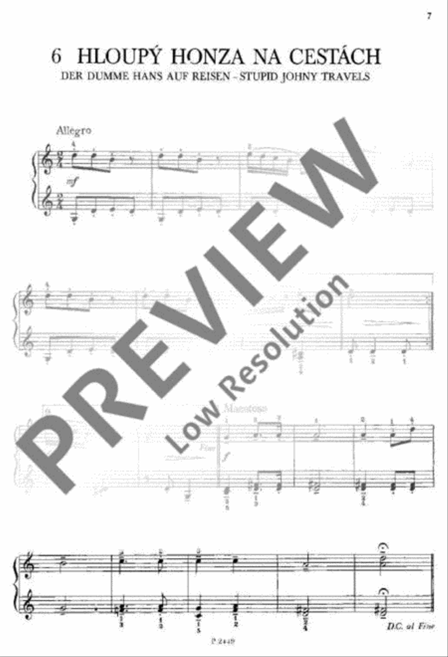 Sonata Violin Solo scores gallery preview page 7