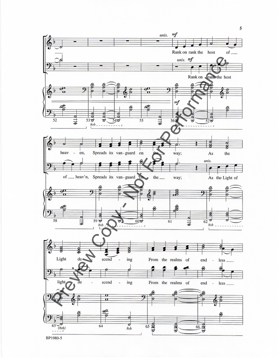 Let All Mortal Flesh Keep Silence - SATB 4-Part scores gallery preview page 5