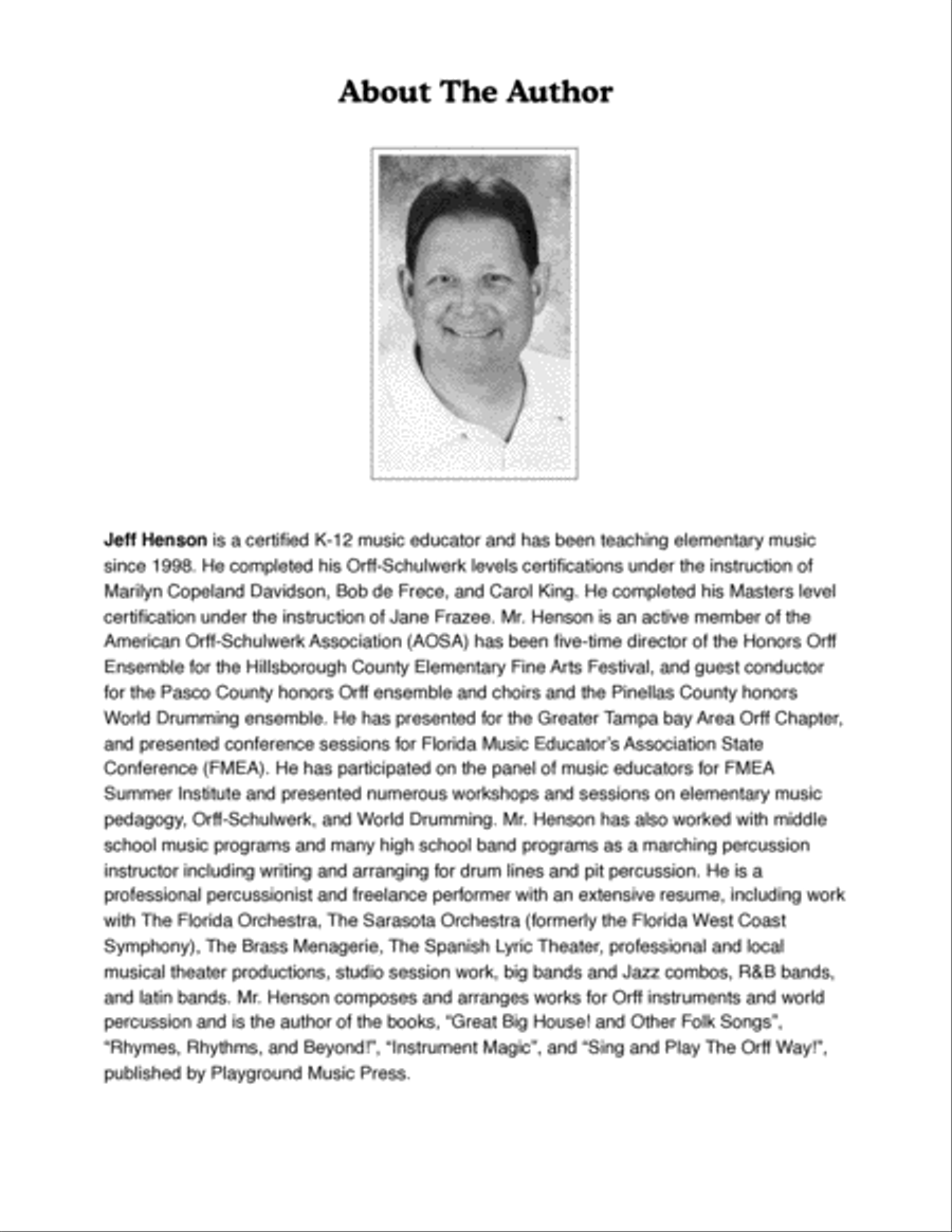 Sweet Sixteenths Orff Instrument scores gallery preview page 3