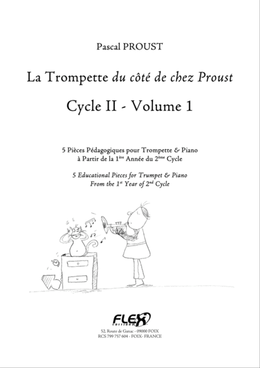 The Trumpet du cote de chez Proust - Level 4 - Volume 1 C Trumpet scores gallery preview page 1