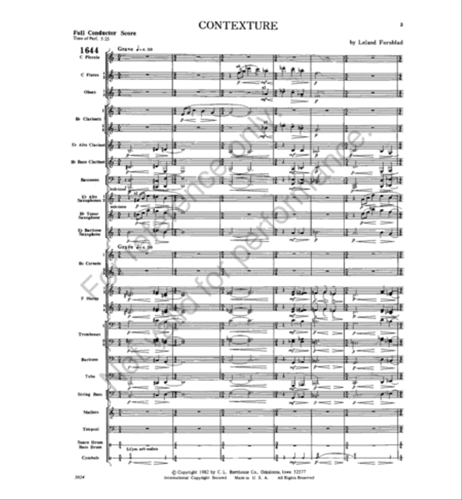 Contexture Concert Band scores gallery preview page 2