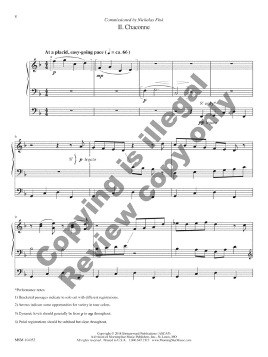 Melodic Suite Melodic Suite Organ scores gallery preview page 4