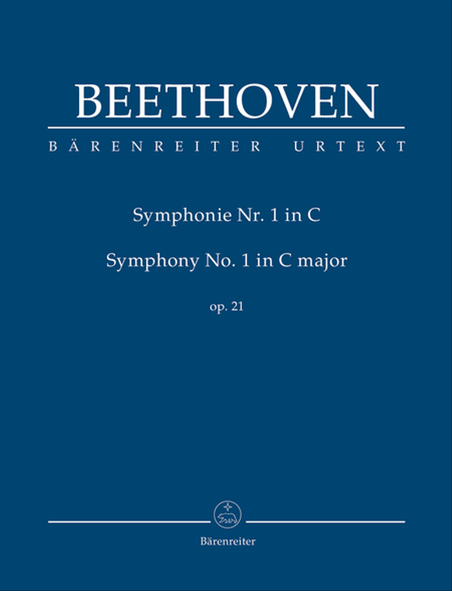 Symphony, No. 1 C major, Op. 21 Orchestra scores gallery preview page 1