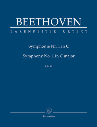 Book cover for Symphony, No. 1 C major, Op. 21