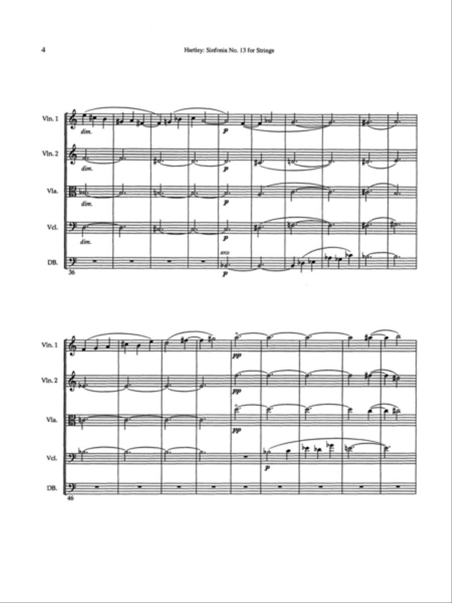 Sinfonia No. 13 for Strings String Orchestra scores gallery preview page 6