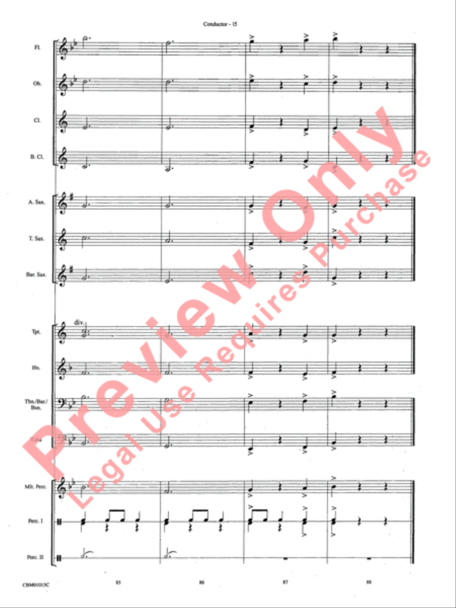 It's the Most Wonderful Time of the Year Concert Band scores gallery preview page 18