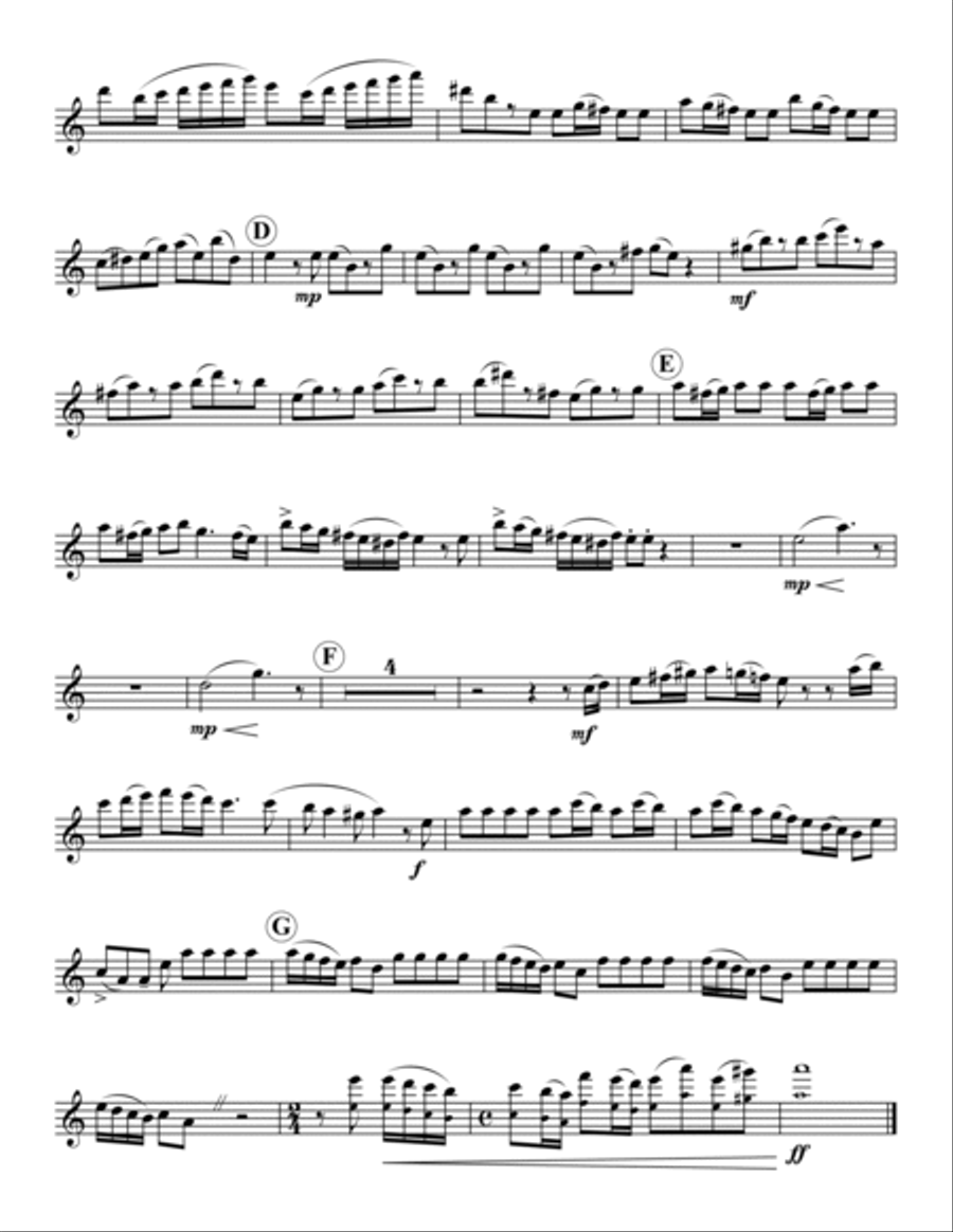 Concerto Grosso in A Minor Woodwind Quintet scores gallery preview page 6