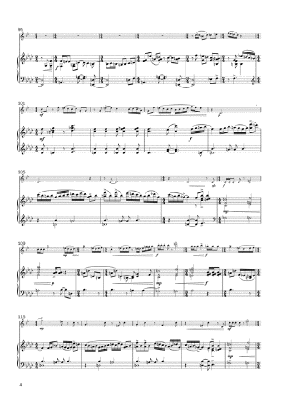 Dreams Come True As Long As the Alarm Goes Off Woodwind Duet scores gallery preview page 5