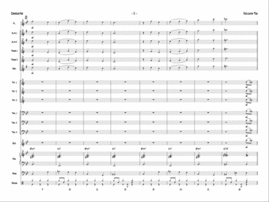 Jazzmin Tea Jazz Ensemble scores gallery preview page 3