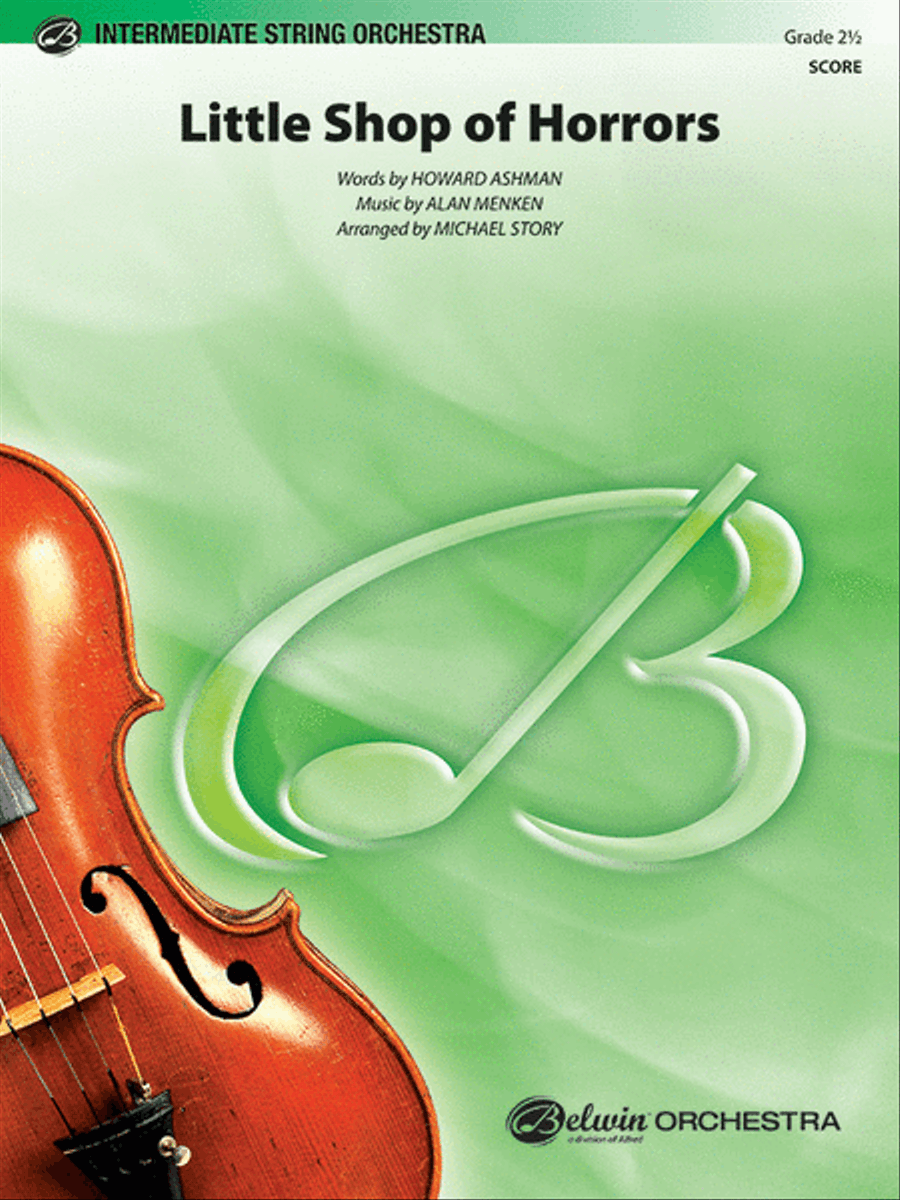 Little Shop of Horrors String Orchestra scores gallery preview page 1