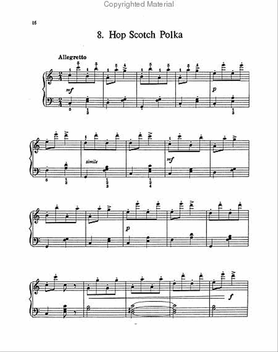 Streabbog -- 12 Melodious Pieces, Book 1, Op. 63 Piano Solo scores gallery preview page 3