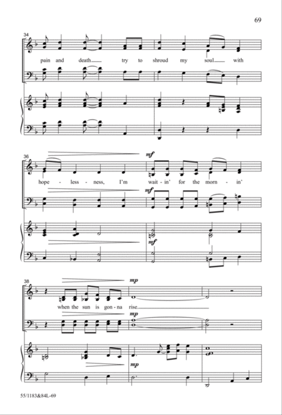 Come to the Cross and Remember 4-Part scores gallery preview page 48