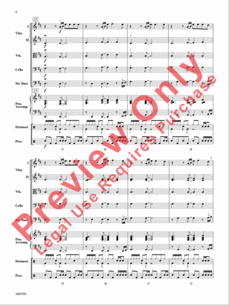 Sunflower String Orchestra scores gallery preview page 7